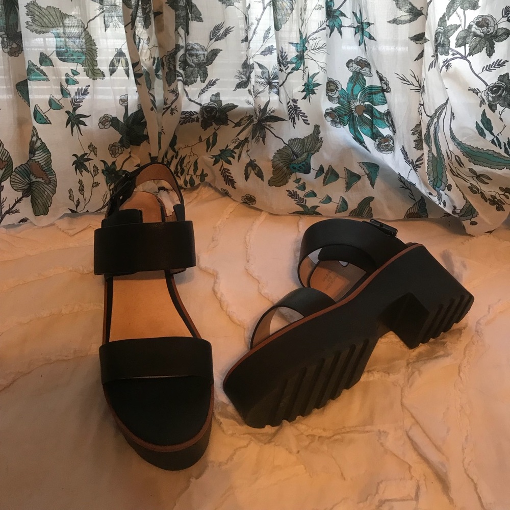 Topshop platform sandals